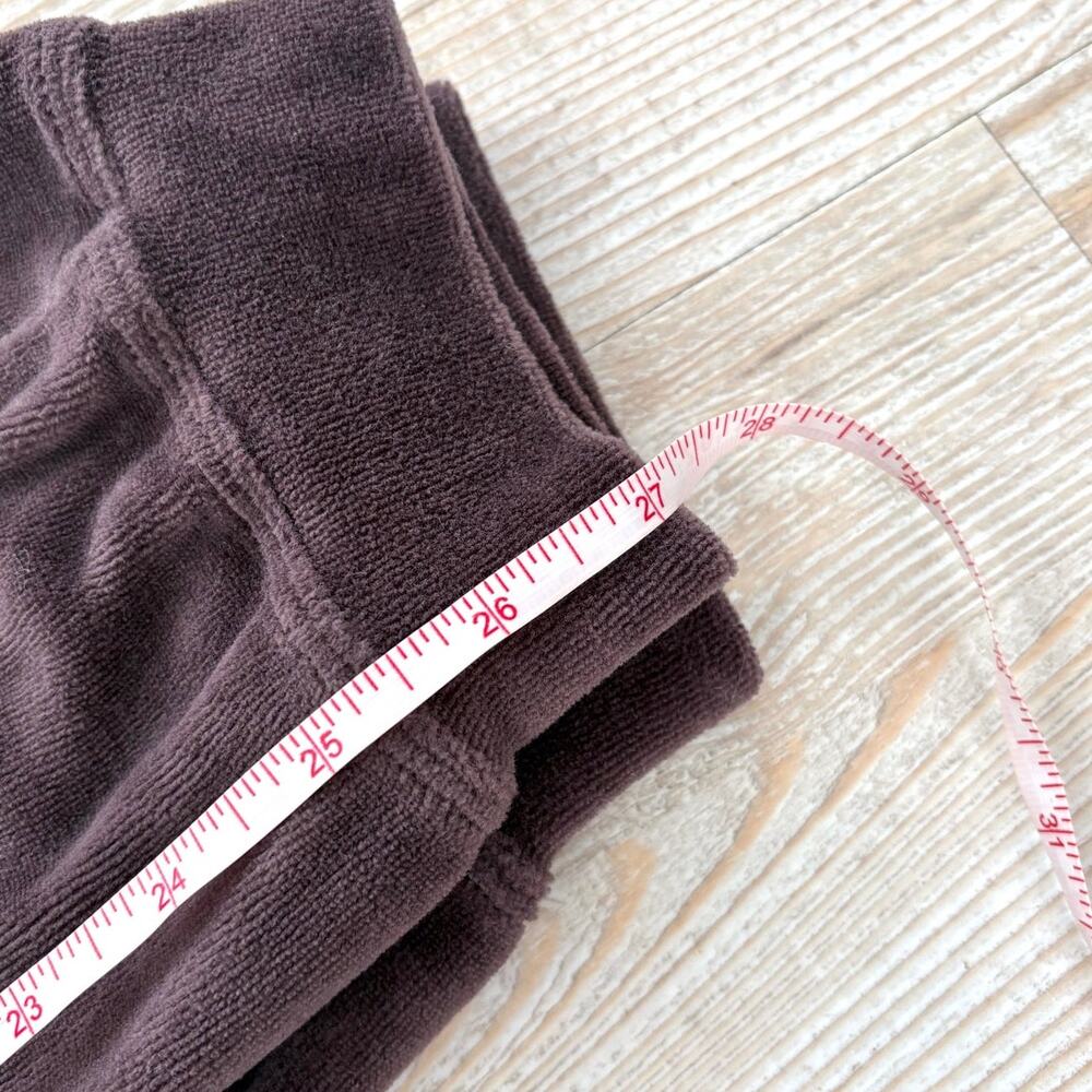 Hale Bob Low Rise Y2K Velour Joggers | Brown Size Medium - Picture 8 of 8